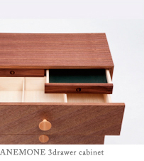 ANEMONE 3drawer cabinet